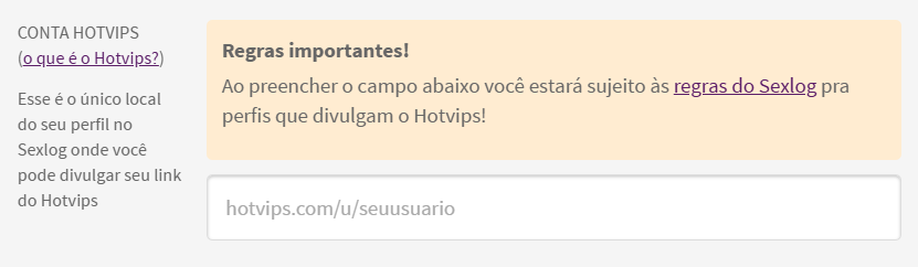 Conta Hotvips