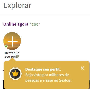 Destaque premium na home