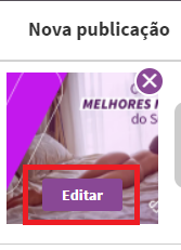 Botão Editar